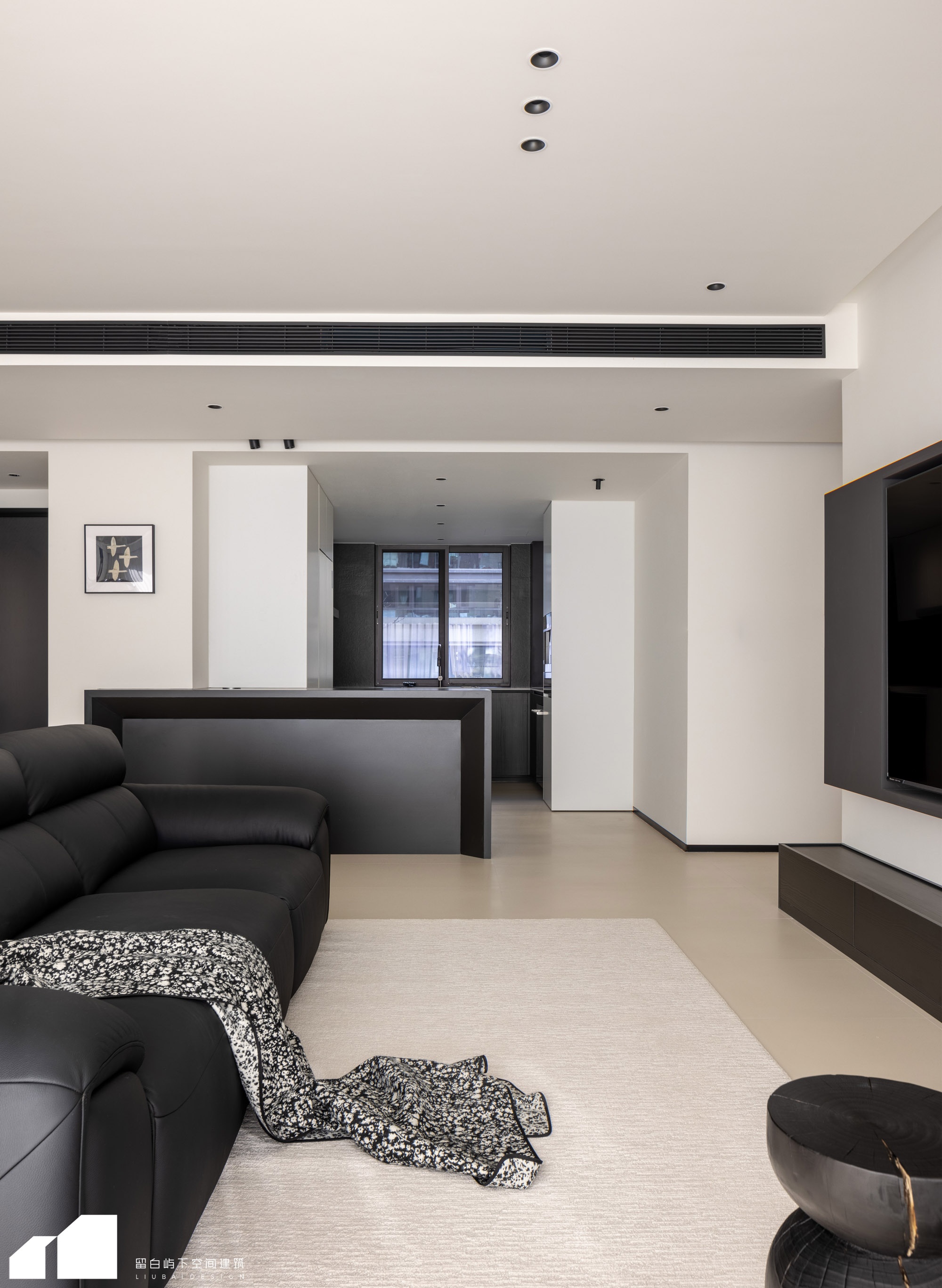 山而，干净纯粹的极简之家，流动的空间艺术丨留白屿下空间建筑-12