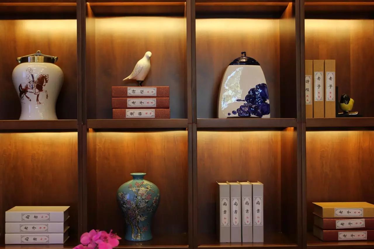 《DARRY作品》传统东方元素与现代元素的对比融合，乐清府售楼中心-14