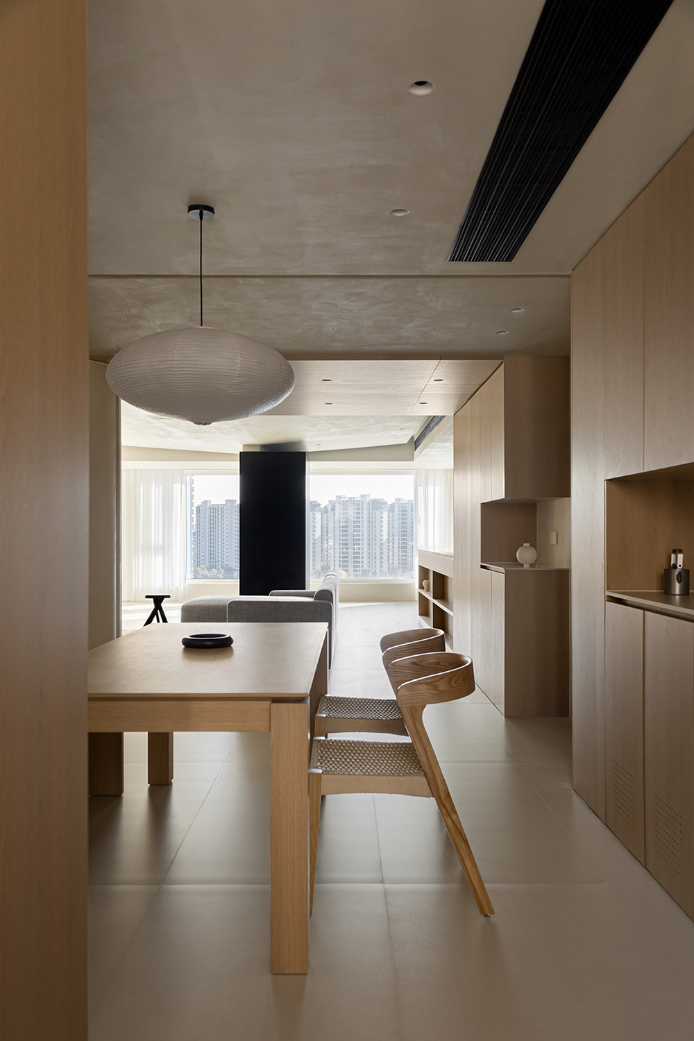 简约原木风:自由无界的理想家丨予上设计-54