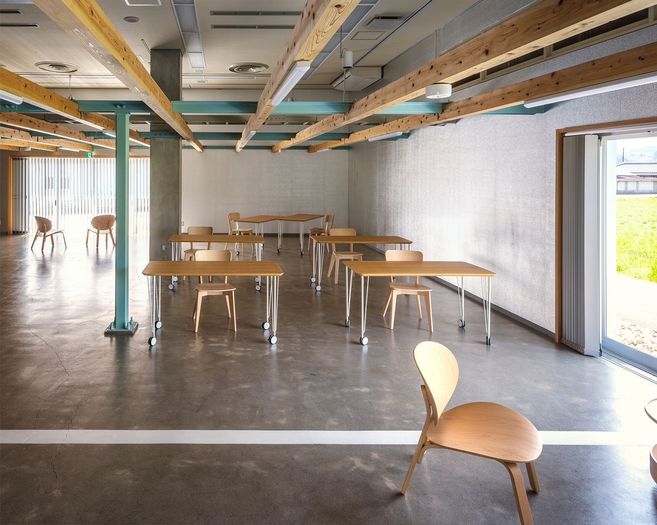 豊後大野市関係人口交流拠点施設 cocomio丨日本大分丨塩塚隆生アトリエ（意匠）,白橋祐二（構造）等-10