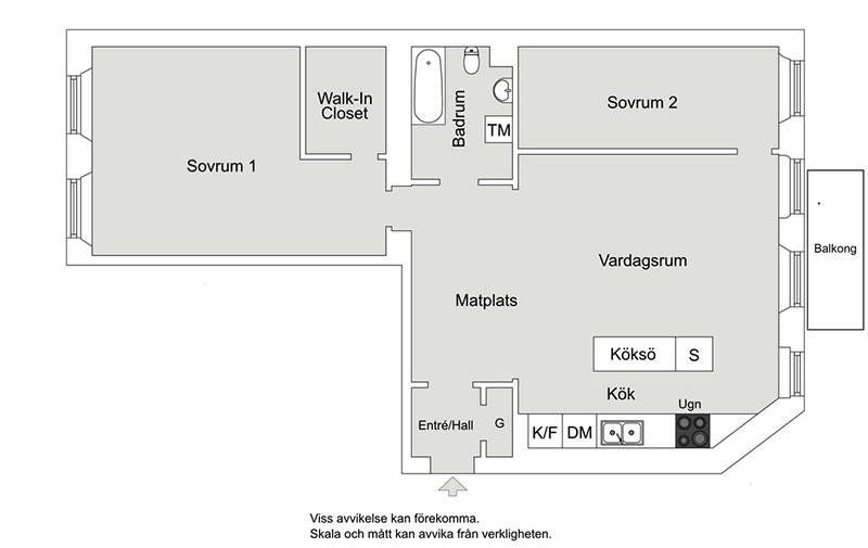 斯德哥尔摩温馨公寓 | 黑灰打造时尚北欧风-24
