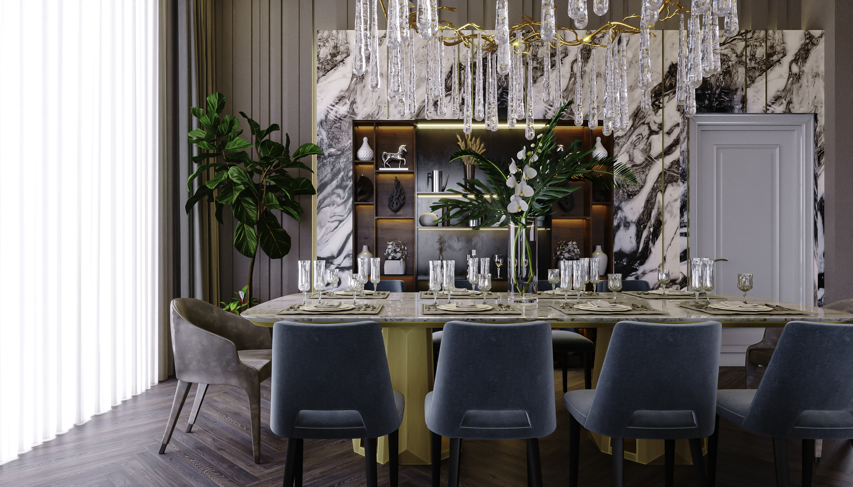 别墅内部丨阿联酋迪拜丨Enliven Solution UK-4