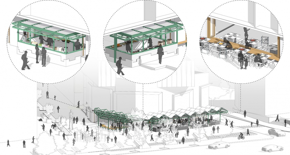 街边的绿色伞棚 · 五里关麓坊店 · 凡筑ArchFAN丨中国成都丨凡筑ArchFAN(成都凡筑建筑设计事务所有限公司)-31