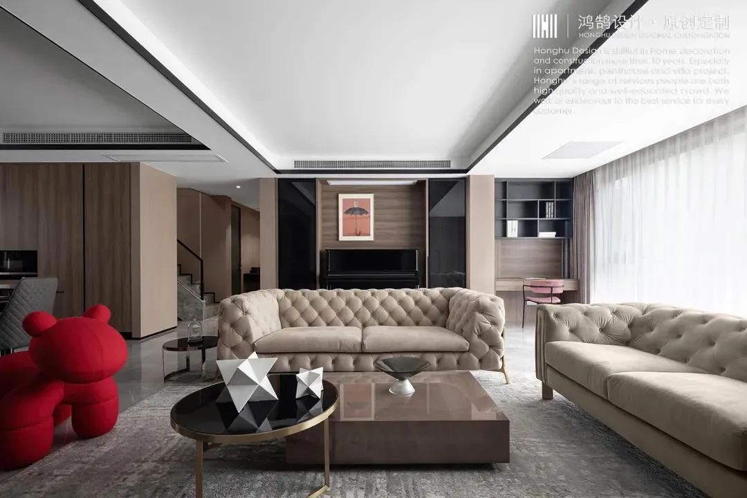 186㎡四口之家复式生活丨中国徐州丨鸿鹄设计-15