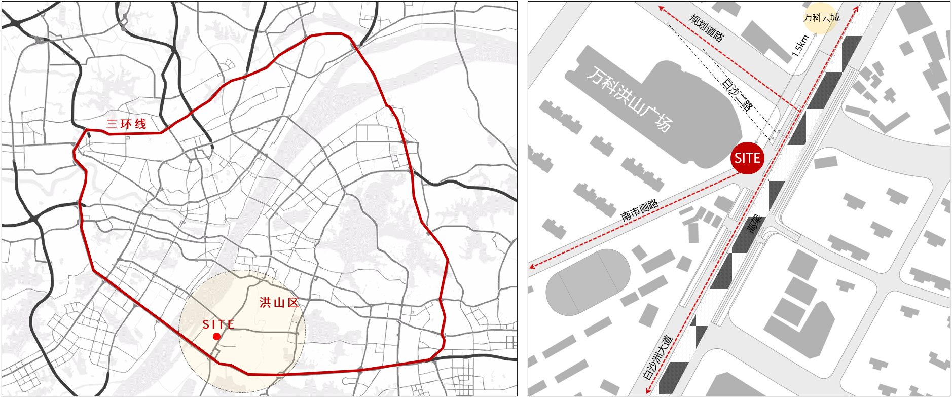  上海天华建筑设计丨武汉万科城市之光展示中心 建筑设计 丨中国武汉-3