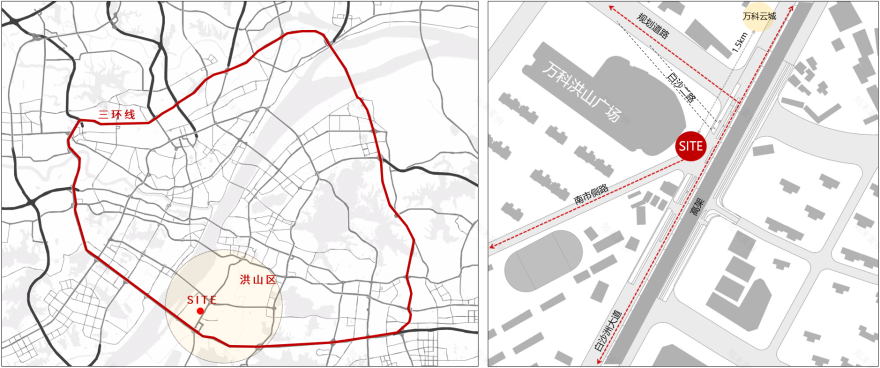 上海天华建筑设计丨武汉万科城市之光展示中心 建筑设计 丨中国武汉-3