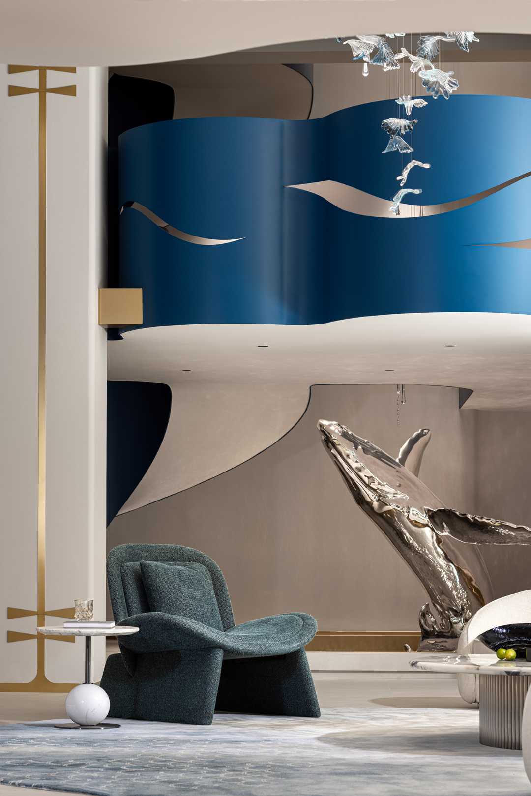 杭州1000㎡现代别墅,冰海之境丨中国杭州-0