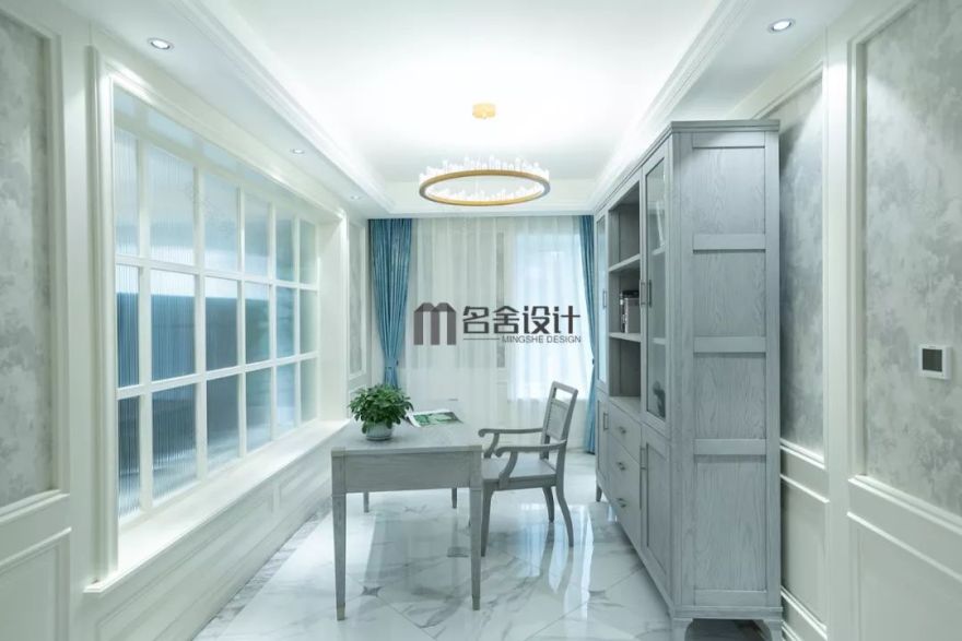 誉珑湖滨 196 平美式简约设计 | 蒙娜丽莎的早餐-30