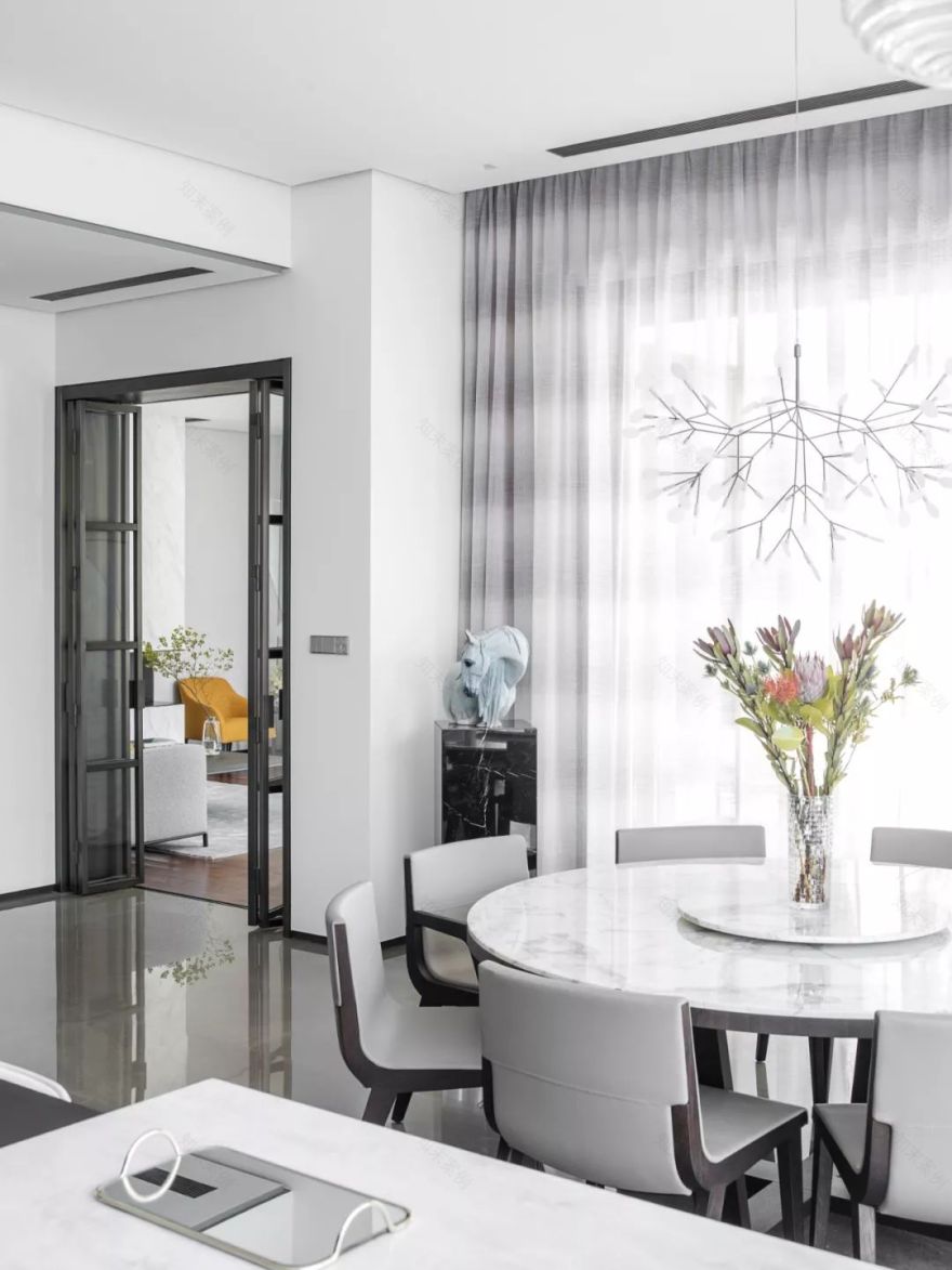 北京中央别墅区简约私人别墅设计-8