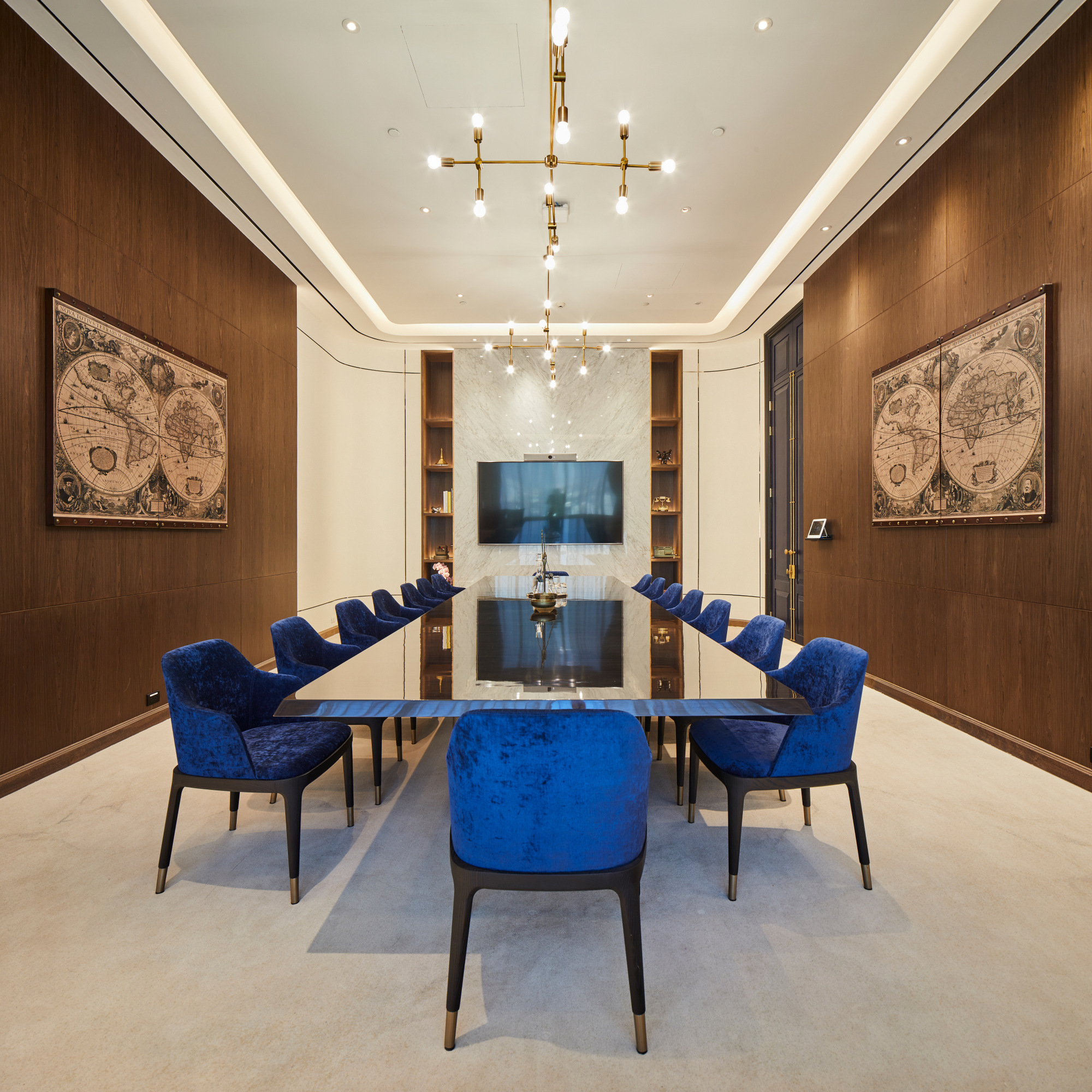 曼谷银行私人银行办公室设计-20