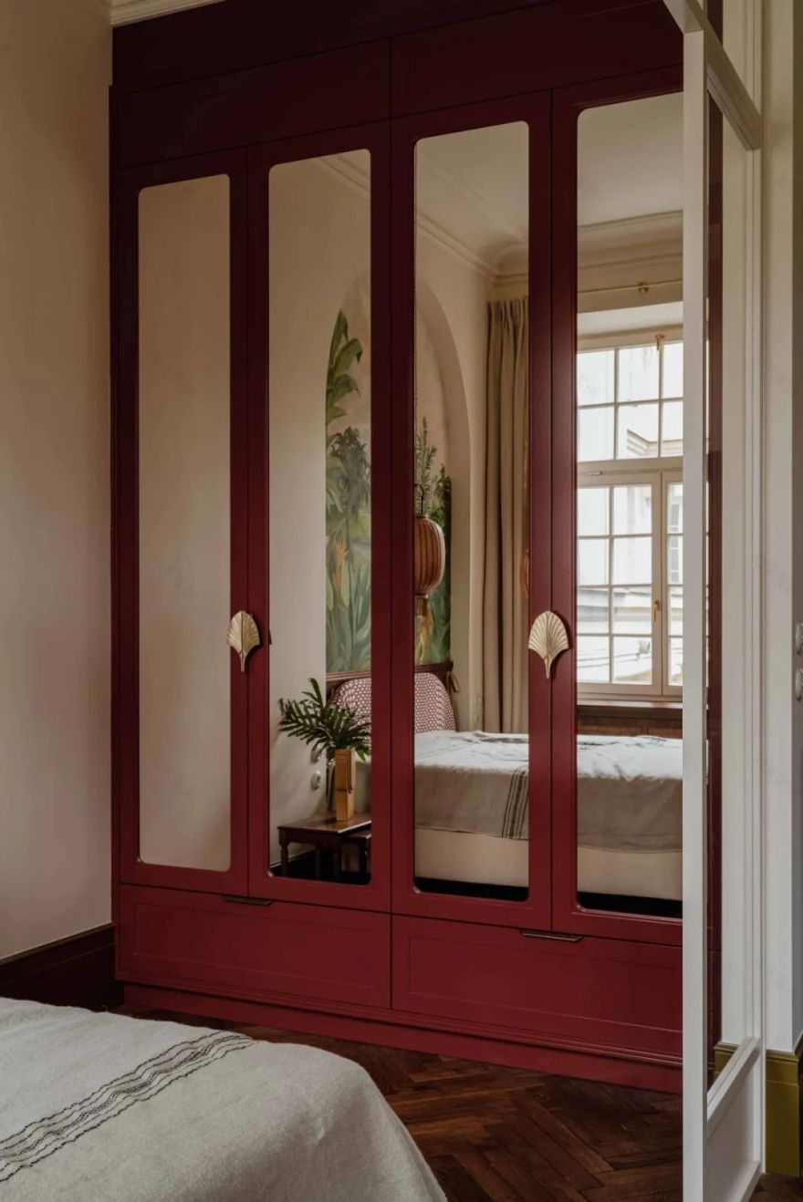 波兰复古公寓设计丨波兰华沙丨Natalia Stosio-40