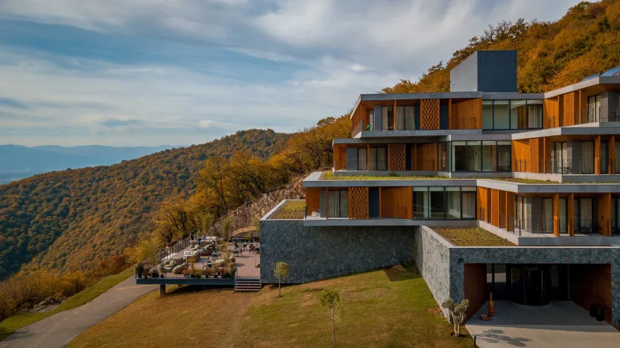 Georgia 山水间的生态酒店 Kvareli Lake Resort Hotel-30