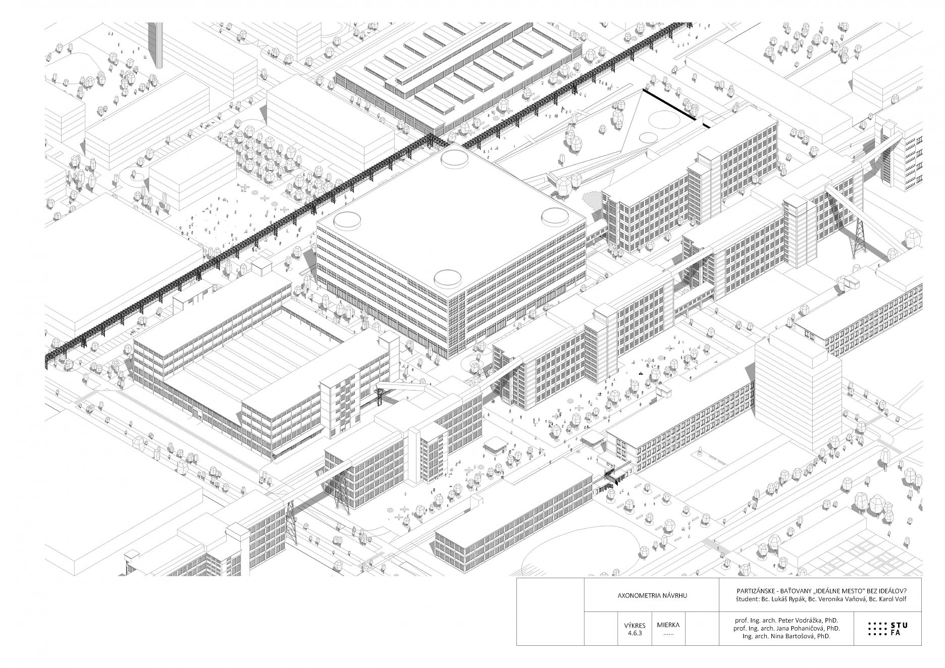 Partizánske  Baťovany工业区复兴设计方案丨斯洛伐克丨Bc. Lukáš Rypák等三人团队,与教授合作-58
