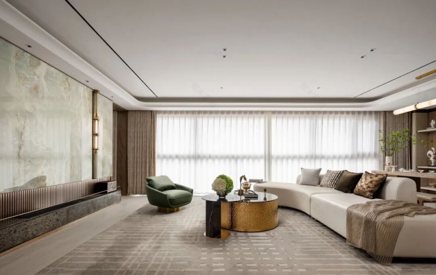 卓瑞地产·悦麓华著160㎡样板间丨中国芜湖丨深圳市伊派室内设计有限公司-7