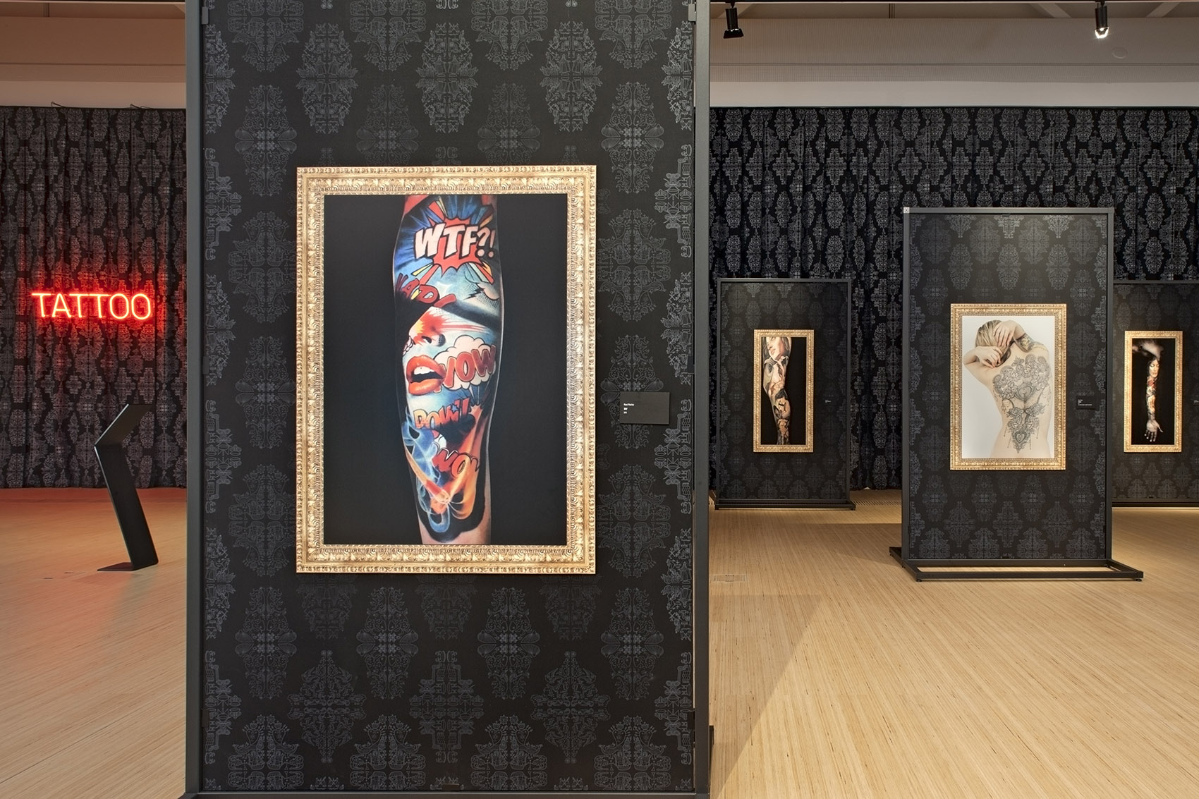 《刺青:皮肤上的故事》展陈设计-32