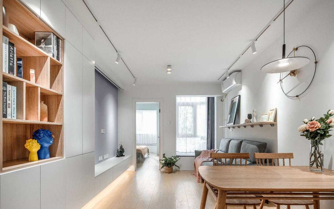 青橙设计 · 温暖简约的平层之家-5