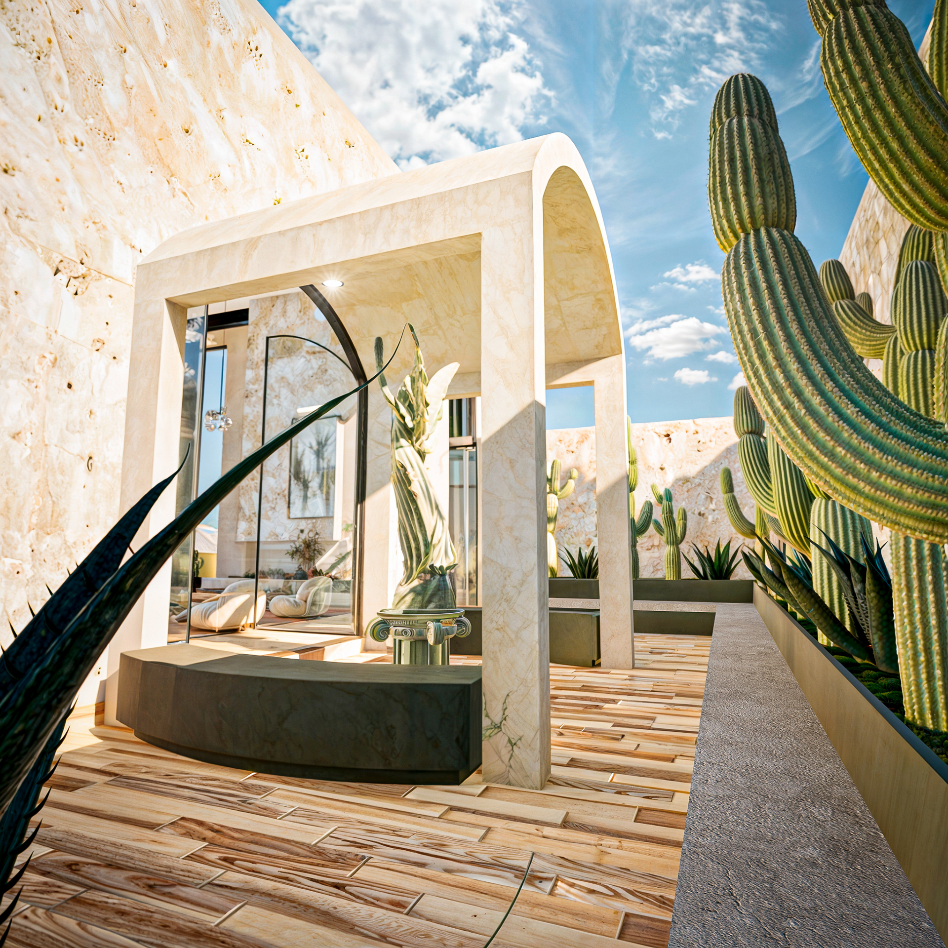 "Sophisticated: Living Room Interior Masterpiece"-7