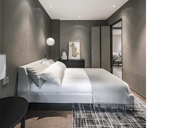 弘德西街二期住宅B户型样板间  直上设计-2