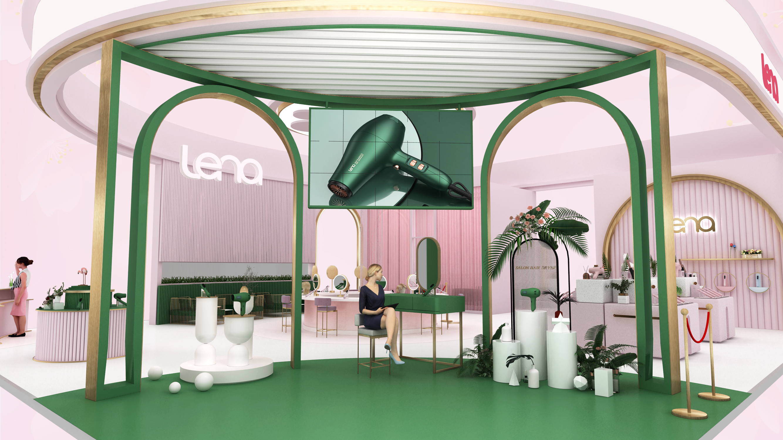 LENA 展位设计丨中国上海丨LEO-7