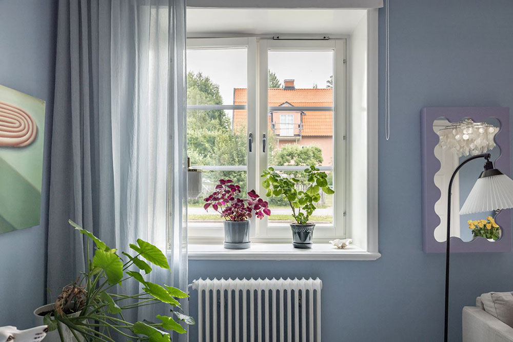 斯德哥尔摩蓝色调一居室公寓设计-4