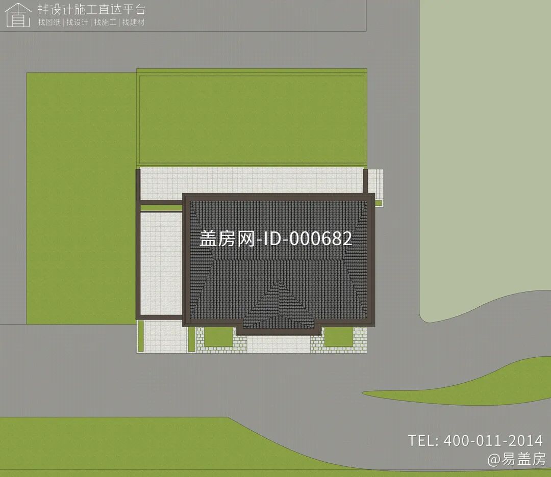 【设计师案例】土建参考造价40万，面宽13.4m×进深8.9m北京顺义二层新中式别墅-13