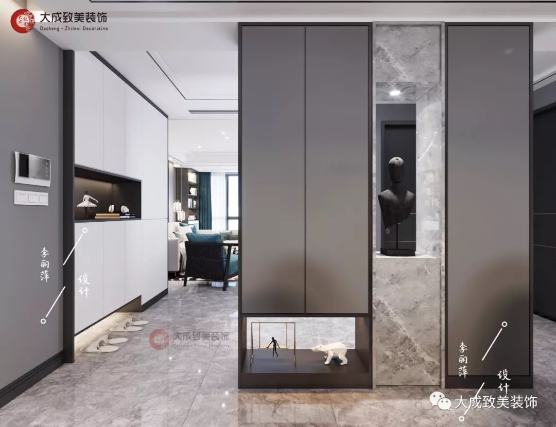 156㎡现代黑白灰,诠释简约生活美学-34