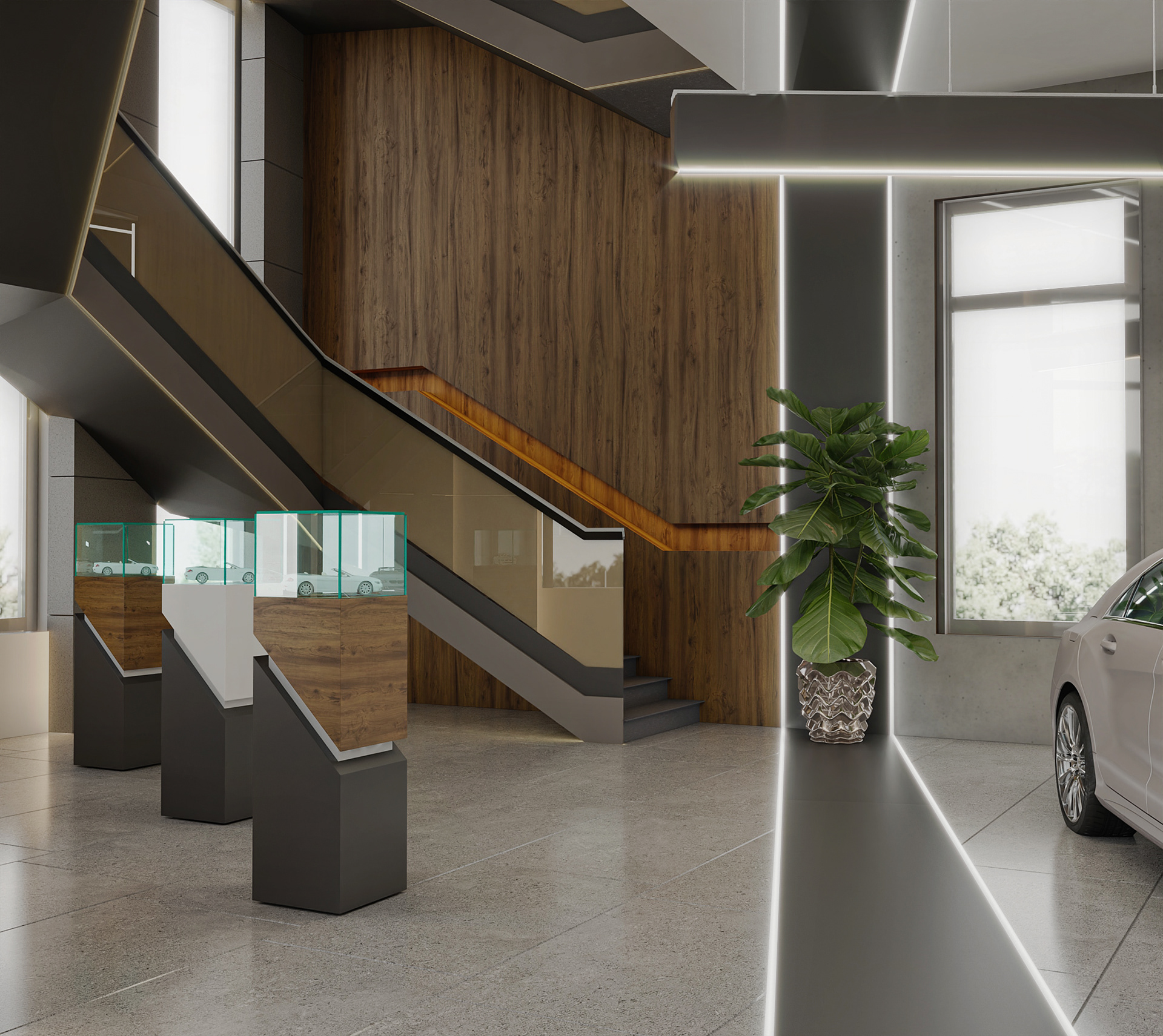 [ CAR SHOWROOM ] DESIGN-11