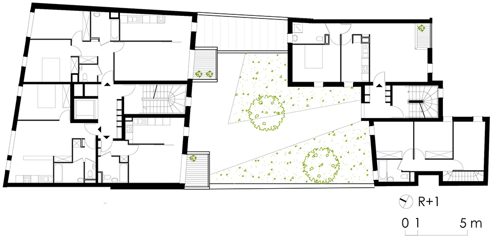 贝尔维尔社会保障住宅，巴黎 / Atelier du Pont-33
