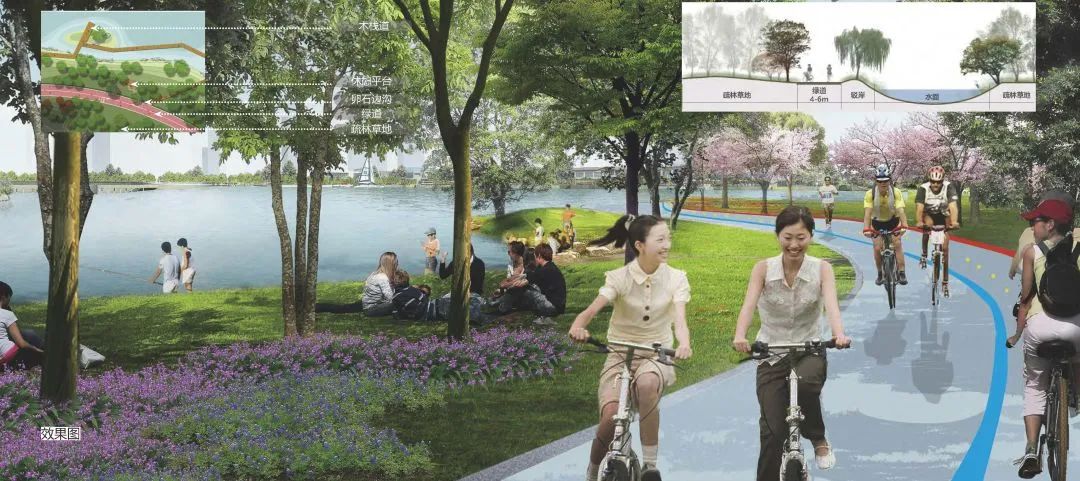 张家港河生态廊道设计丨中国江苏-90