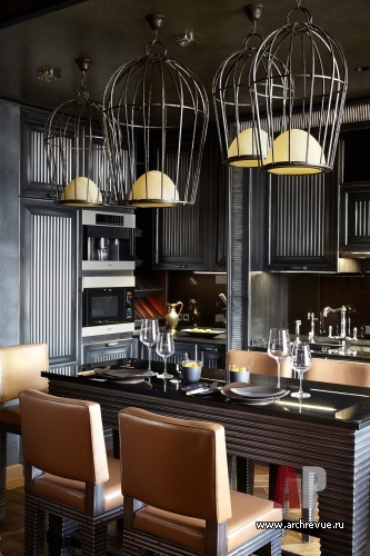 168平米深色民族风公寓室内设计丨Татьяна Смирнова,Джамшед Шодиев-18