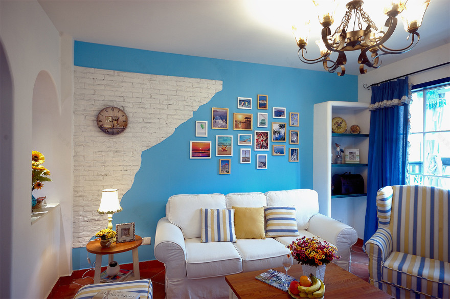 普罗旺斯风情地中海混搭家居-8