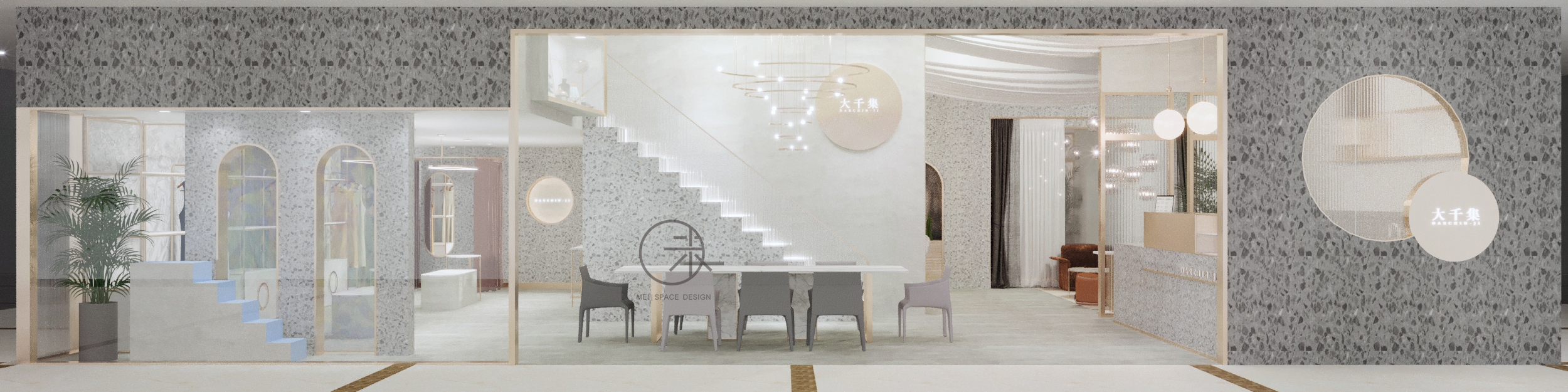 大千集 160m²展厅 | MAX 生活馆概念，COFFEE & 软装 & 服装展示-3