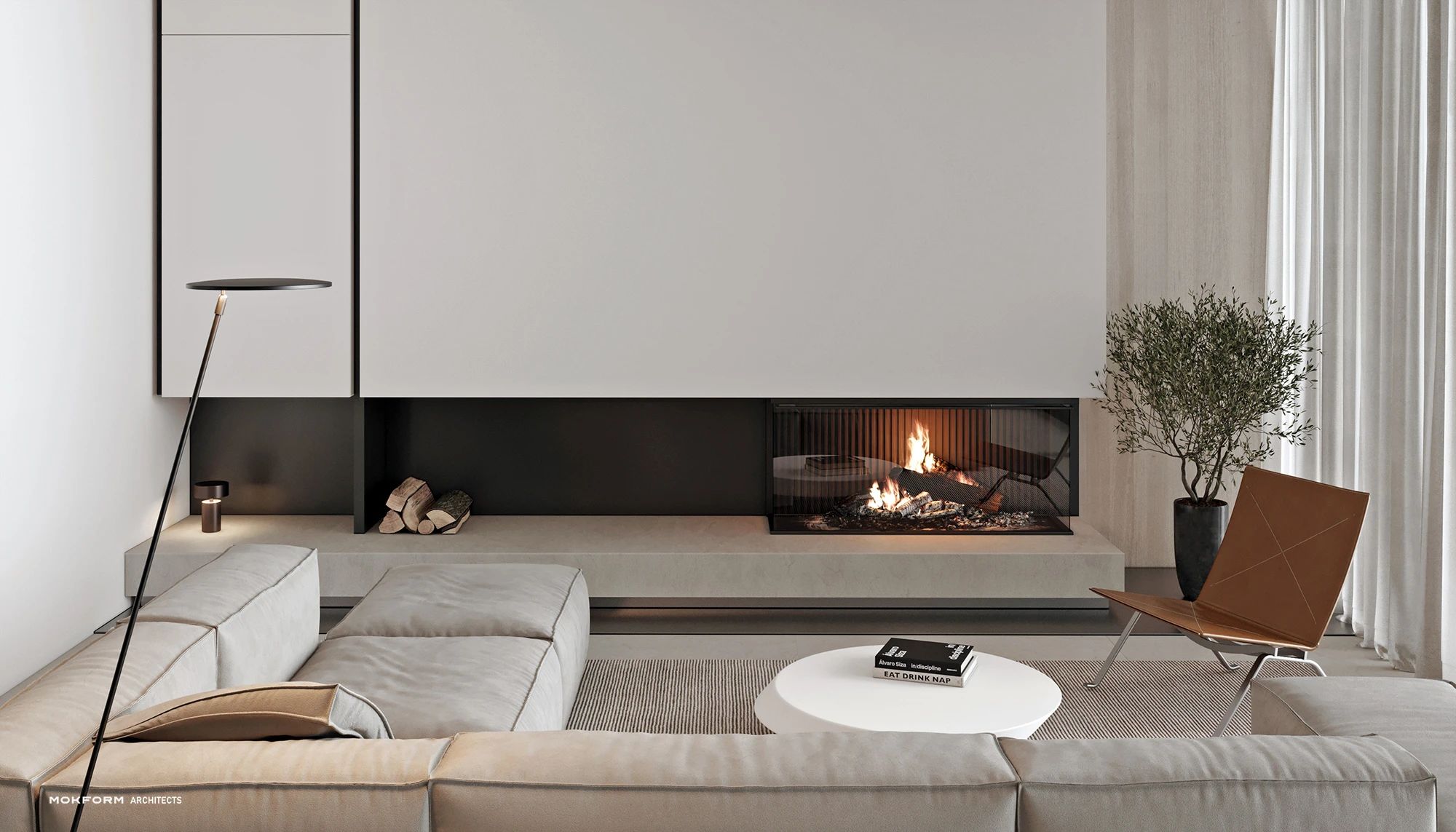 悬浮式电视背景墙设计-89