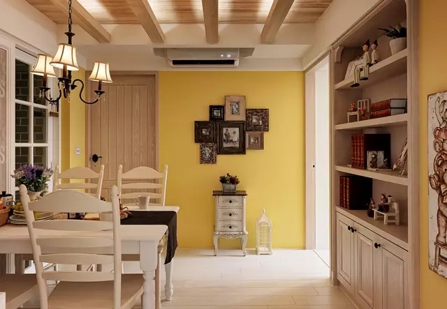 86㎡美式田园小三居 一家四口乐享童话生活-6