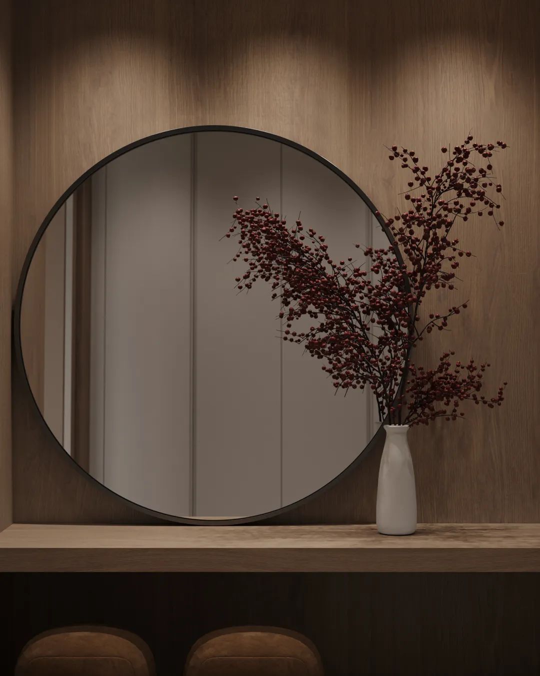 现代原木东方风格的私宅丨中国-8