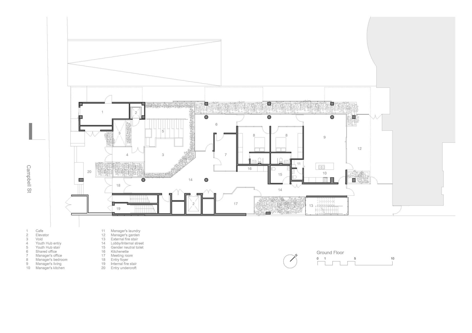 Youth 2 Independence Campbell Street Project  / Liminal Architecture-12