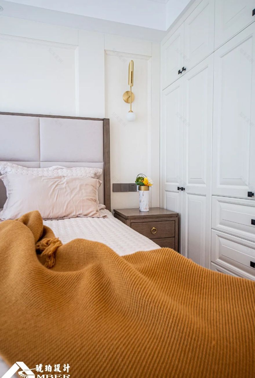 三代同堂美式轻奢宅,精致收纳与共享空间完美融合-16