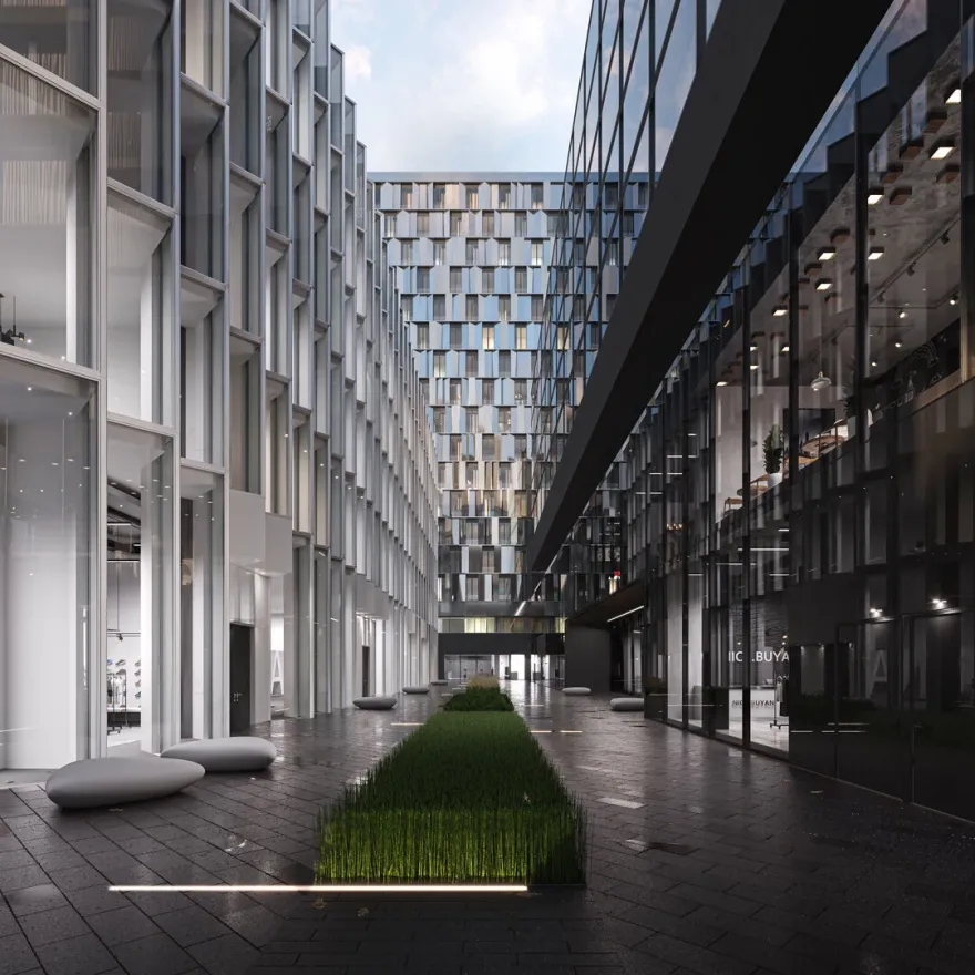 LUNAR 住宅综合体丨俄罗斯莫斯科丨Gillespies-10