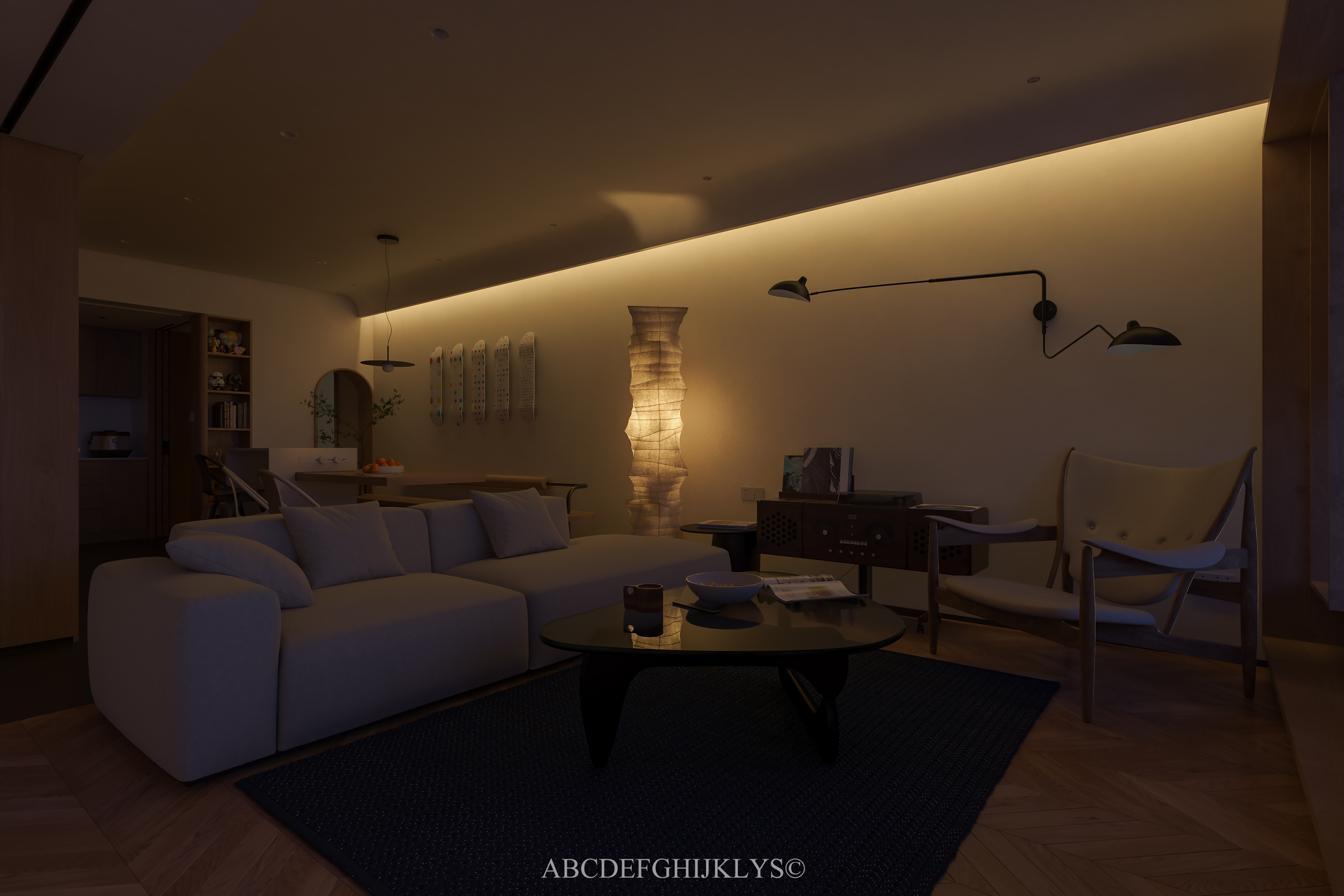 萬室勝意住宅空间表现丨ZERO 住宅表现-27