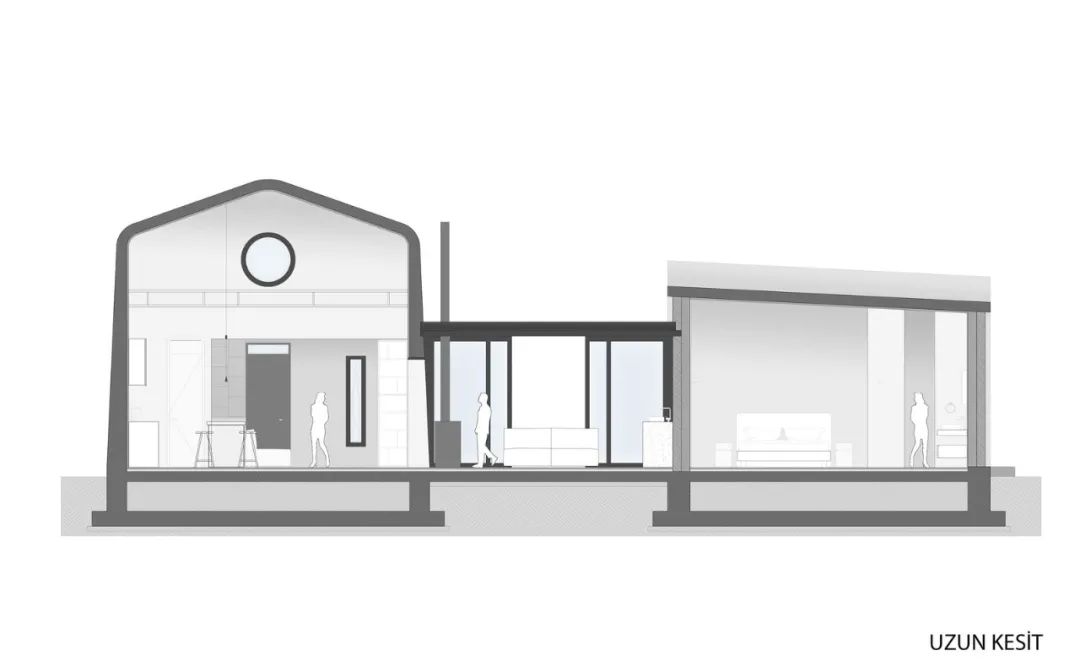 乡村混凝土住宅，多重空间与自然融合-38