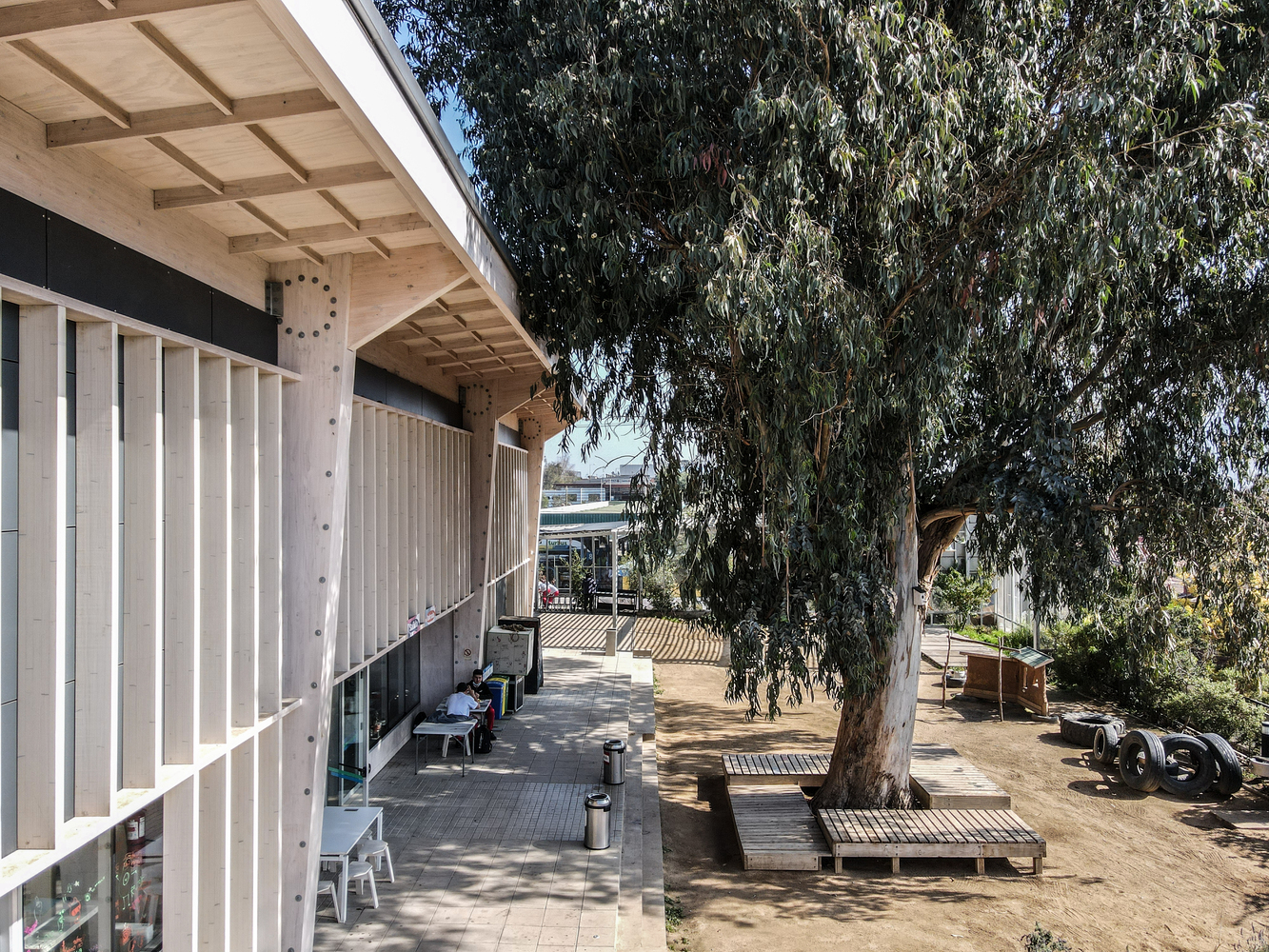 木结构儿童创意中心丨智利丨L2 Arquitectura-24