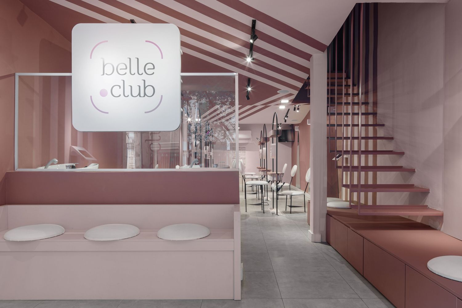 巴西 Belle·Club 美容沙龙创新工作站设计丨flipê arquitetura-10