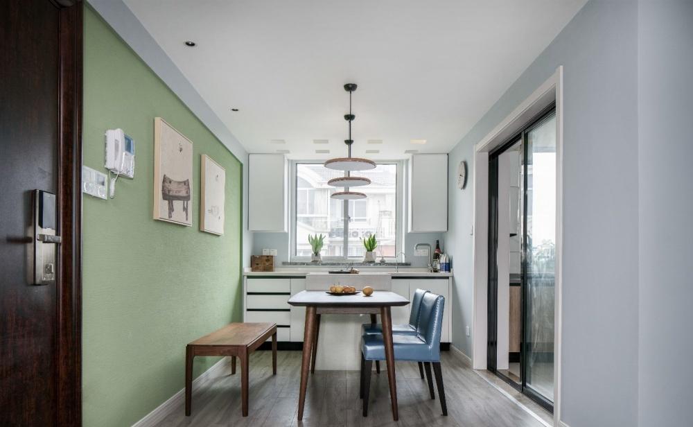 120平大四居日式混搭复式家-22