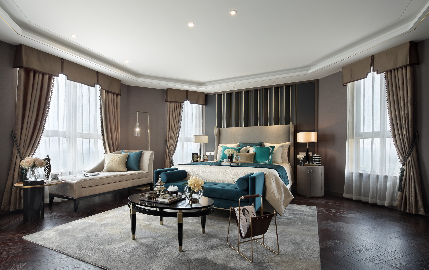 筑研设计--洛阳翡翠庄园样板间-18