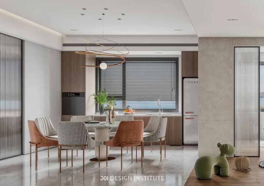 江景之窗,心灵之居 · 教师夫妇 245㎡现代简约大平层设计丨301 人居设计-23