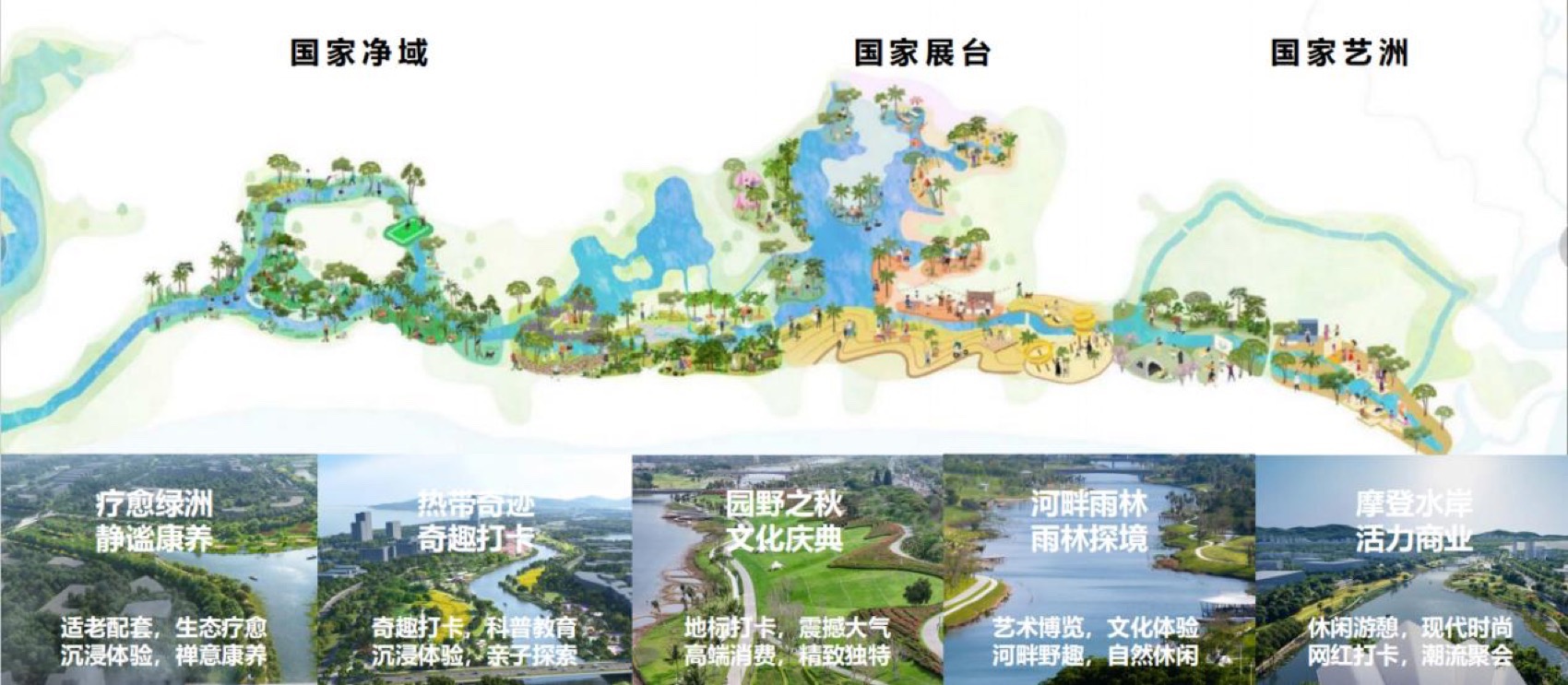 三亚海棠河生态公园阔叶浅溪段的花境生态营造丨中国三亚丨LOLA景观建筑设计事务所-13