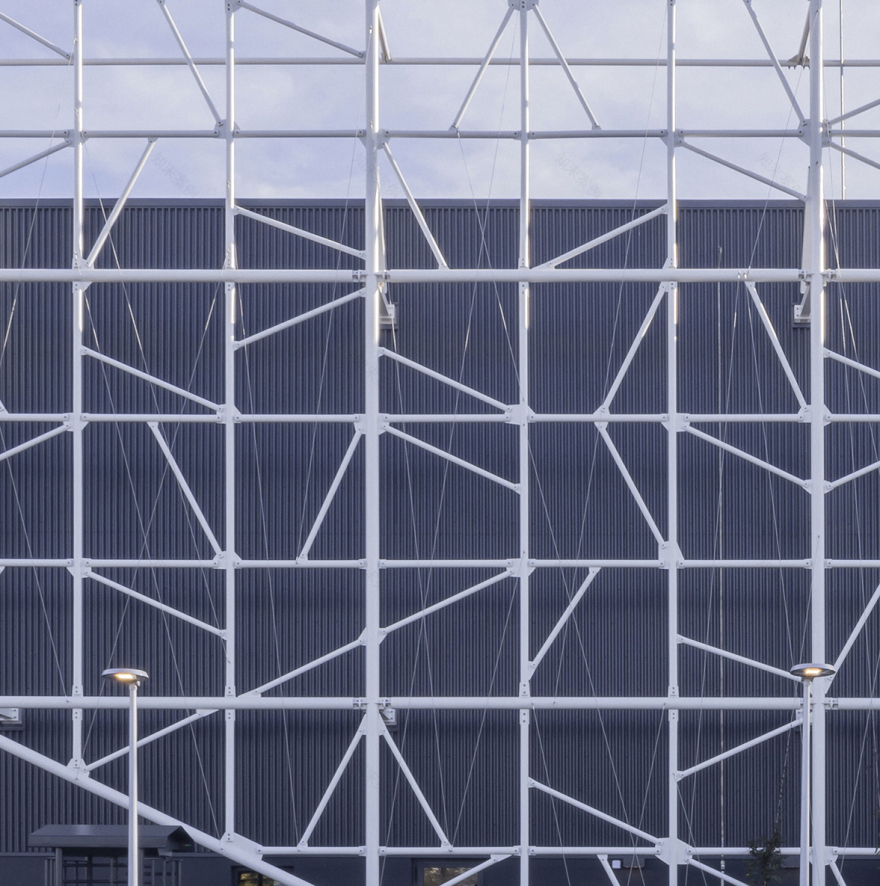 巴黎南特雷垃圾分拣中心改建,绿色环保与高效工作并重-14