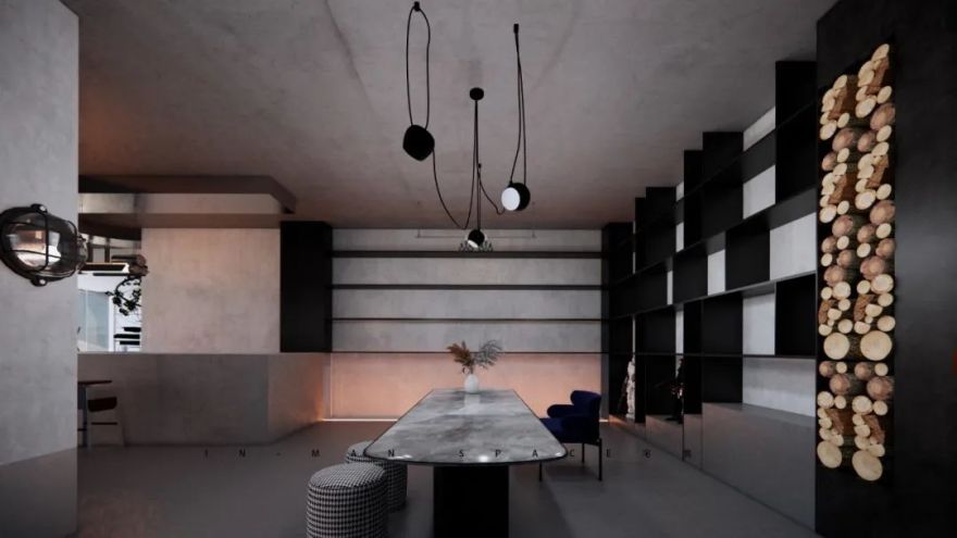 内江宅男办公室 | 现代演绎,极简共融-36