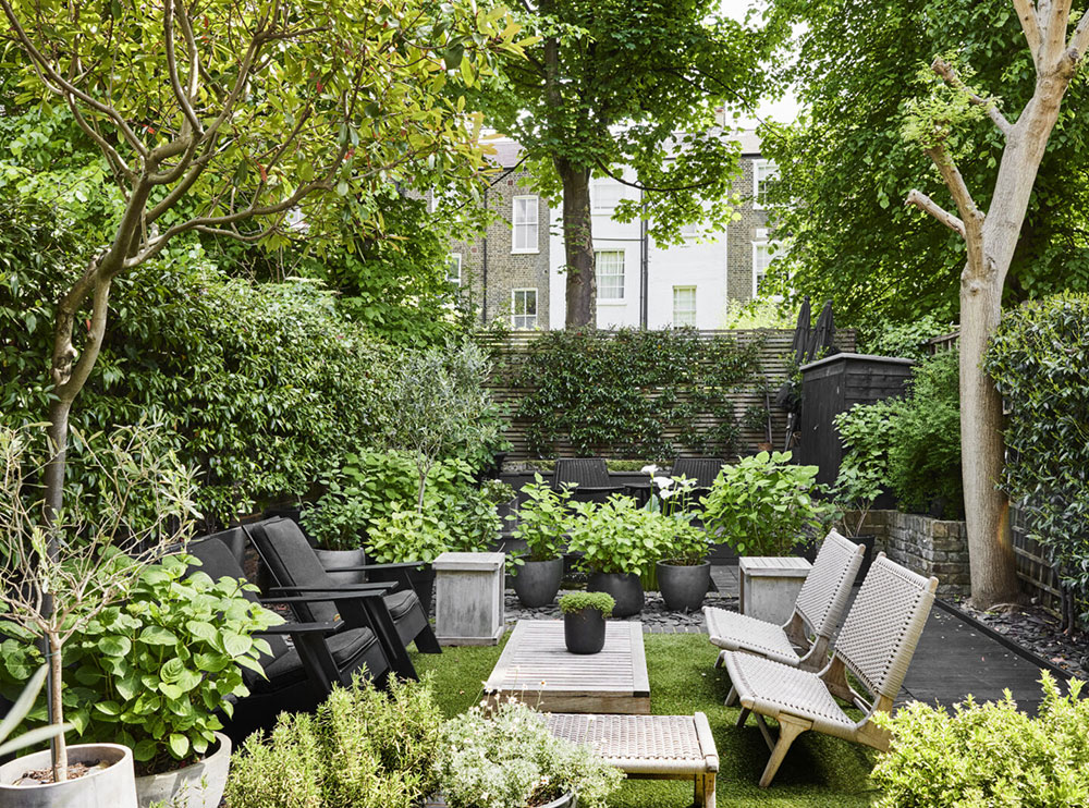 伦敦时尚黑白风格维多利亚式联排别墅-14