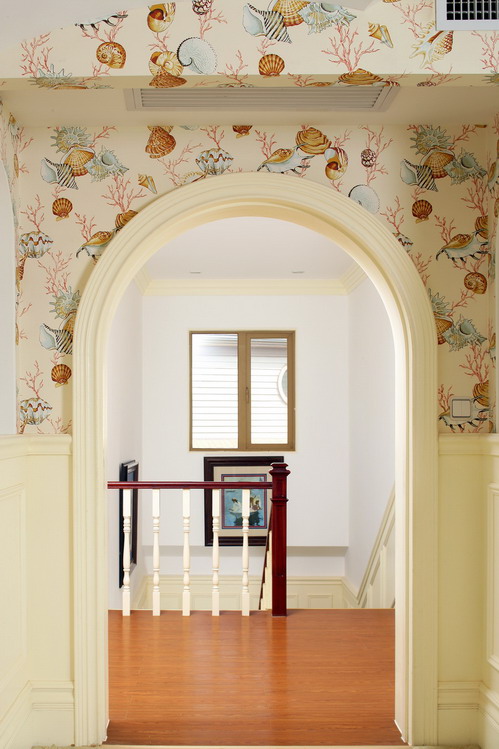 美式乡村风格的别墅样板房    罗马假日-11